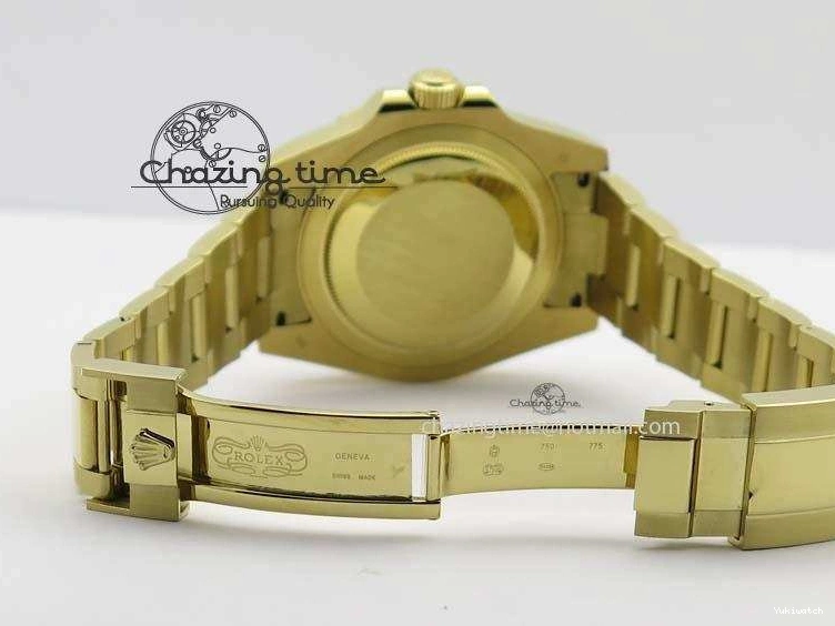 GMT-Master Bezel On Bracelet YG II Bp-Maker Green Ceramic YG A3186 116718LN Dial 1002